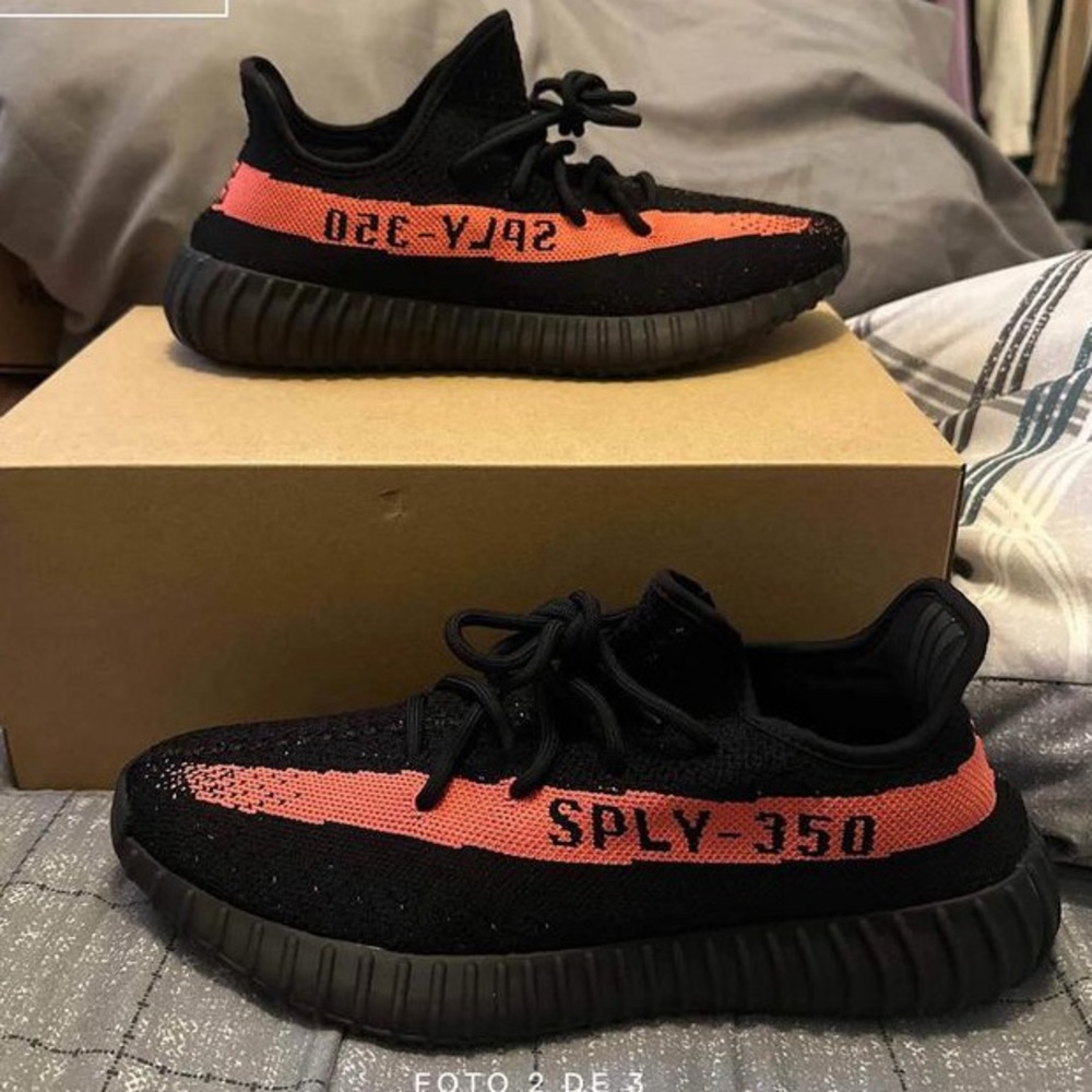 Brand new adidas Yeezy boost 350 v2 red. Size 9.5